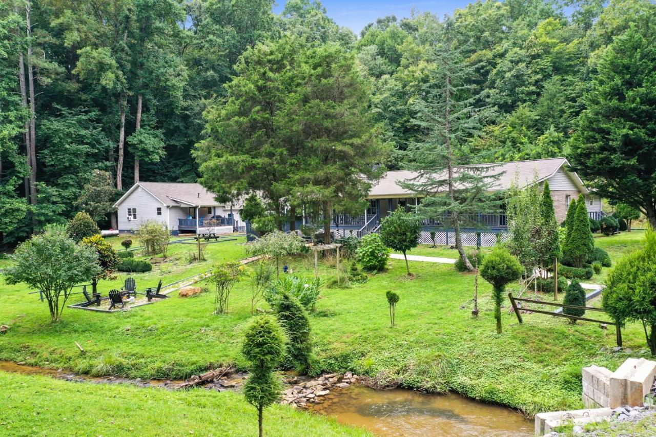 2 Separate Cabins Along A Peaceful Creek With Resort Amenities Ellijay Kültér fotó