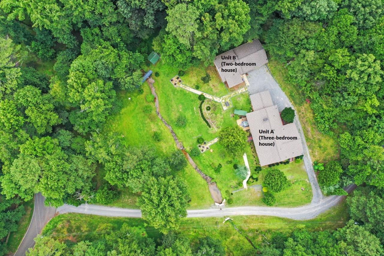2 Separate Cabins Along A Peaceful Creek With Resort Amenities Ellijay Kültér fotó